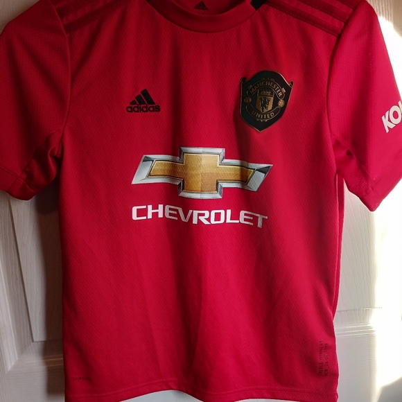 adidas Shirts & Tops Adidas Youth Soccer Manchester United Home